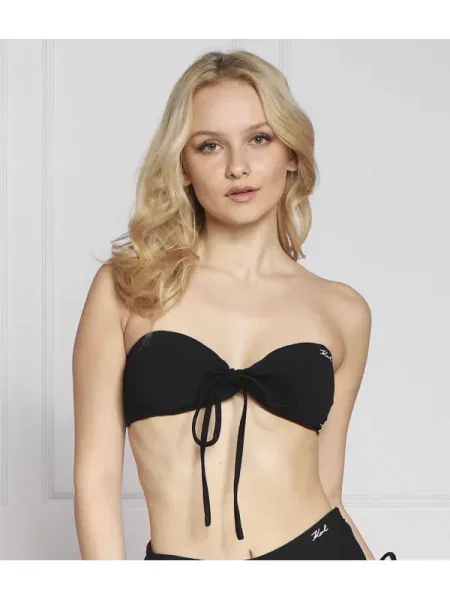 Karl Lagerfeld Sutien de baie negru