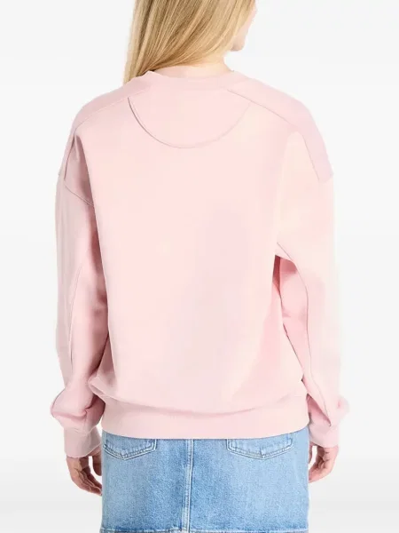 Pulover Guess cu autograf roz