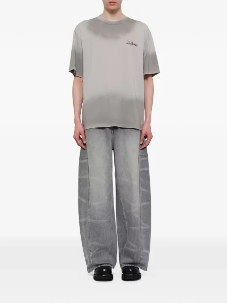 Tricou Feng Chen Wang cu autograf gri