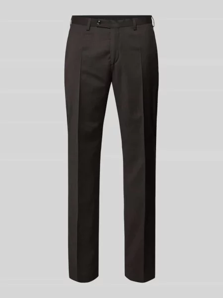 Spodnie garniturowe o kroju slim fit z kantami model Move Apollo' Digel