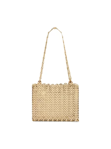 Lekka torebka Paco Rabanne żółta