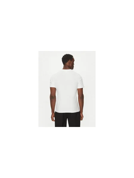 Calvin Klein Póló Chest Logo Regular Fit fehér