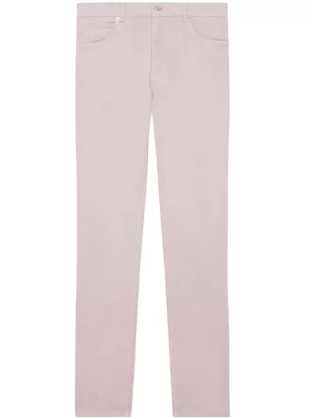 Дънки straight leg Courreges розово