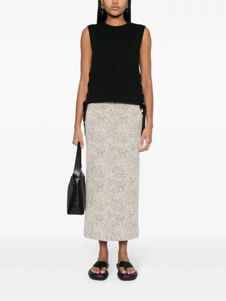 Palaidinė be rankovių Pinko be rankovių juoda