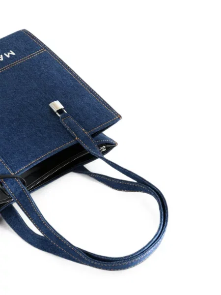 Geantă shopper Marc Jacobs cu imagine albastru