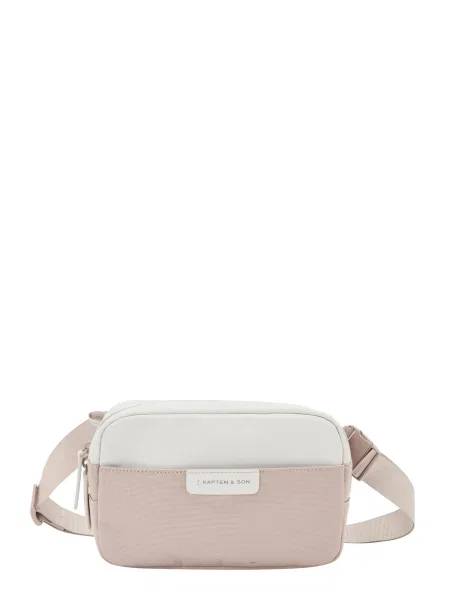 Kapten & Son Torbica za okrog pasu Bergen Pro temno siva bela