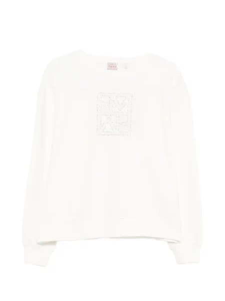 Stras hanorac Marella alb