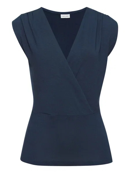 LASCANA Tricou marin albastru