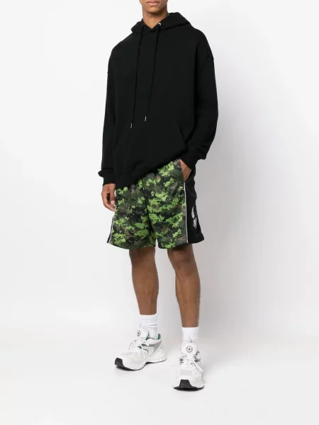 Pantaloni scurți Mitchell & Ness cu imagine cu model camuflaj verde