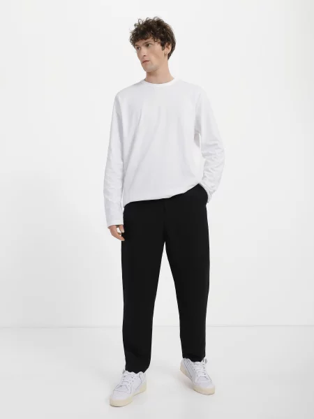 Armani Exchange Штани повсякденні чорний