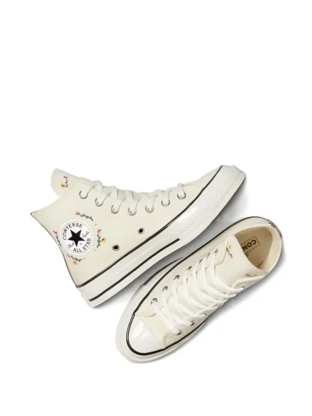 Маратонки Converse Chuck 70 на цветя черно