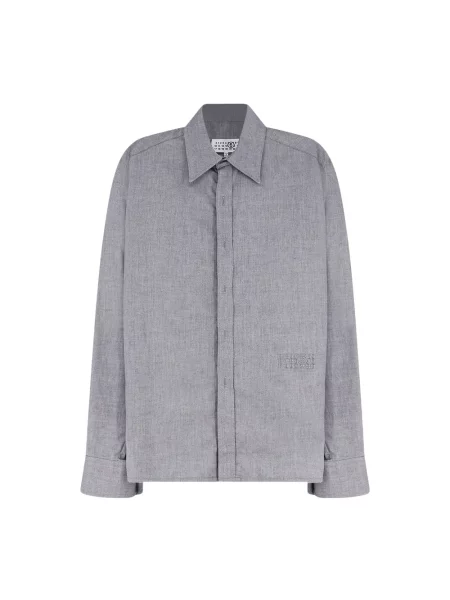 Koszula Mm6 Maison Margiela casual szara
