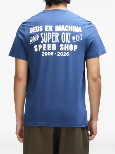 Koszulka Deus Ex Machina niebieska