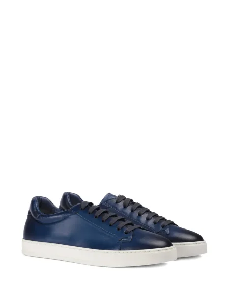 Sneakerși Doucal's din piele albastru