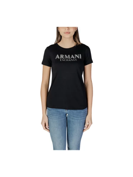 Armani Exchange t-shirt czarny