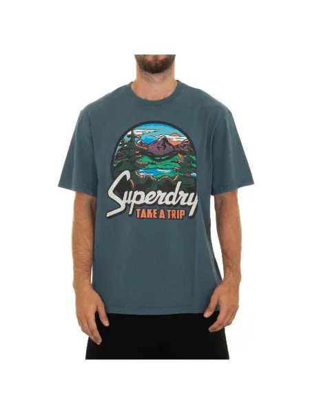Tricou Superdry albastru
