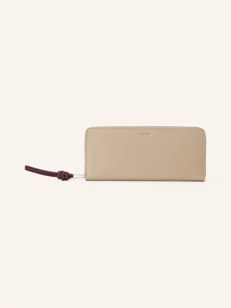 Loewe Portfel weiss fioletowy