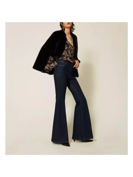 Jeansy Twinset niebieskie