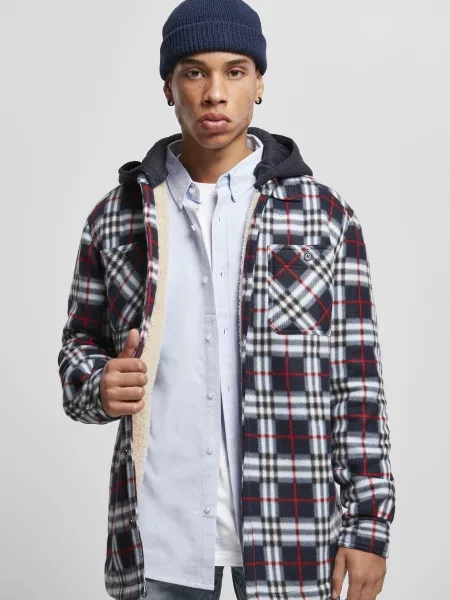 Fleecová mikina s kapucí Urban Classics šedá