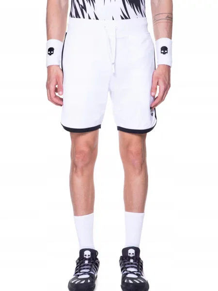 Spodenki tenisowe Hydrogen Tech Shorts białe