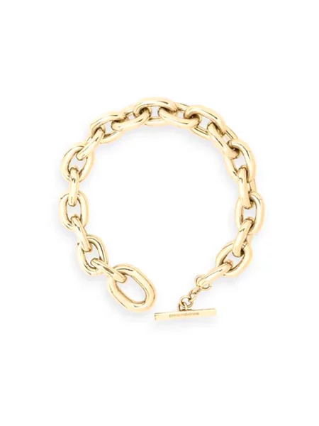 Naszyjnik Paco Rabanne chunky żółty