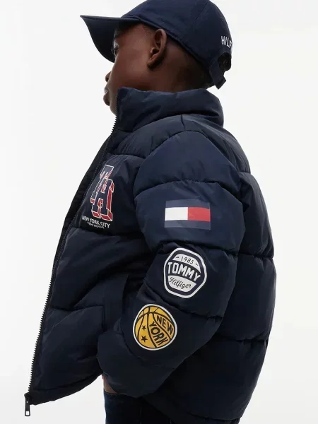 Tommy Hilfiger пухено яке за деца