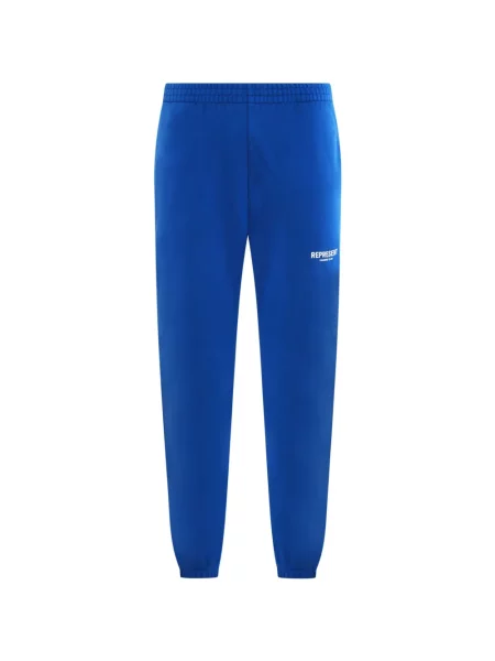 Pantaloni Represent alergare albastru