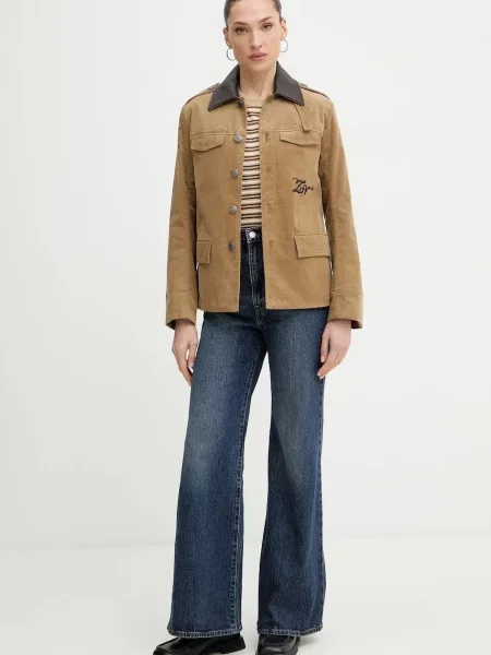 ZADIG&VOLTAIRE kurtka sztruksowa beżowa