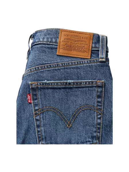 Jeansy straight leg Levi's niebieskie