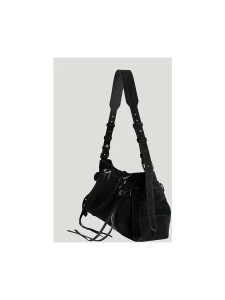 Torebka crossbody Zadig & Voltaire skórzana czarna