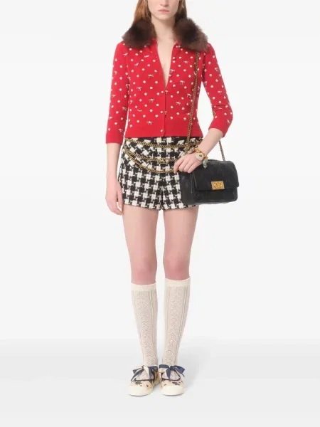 Pantaloni scurți Valentino Garavani din tweed