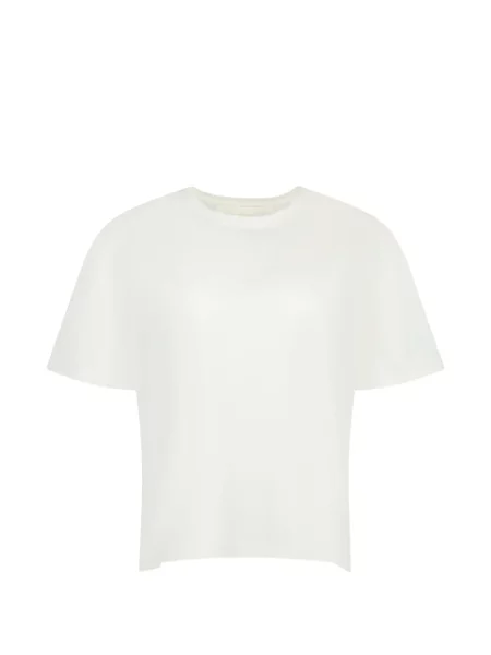 Tricou Rùadh cu decolteu rotund alb