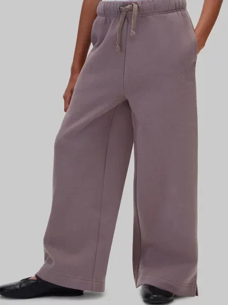 Calvin Klein Jeans pantaloni de trening pentru copii din maro
