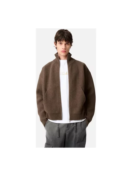 Sweter Axel Arigato wełniany brązowy