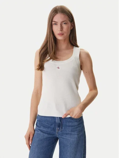 Calvin Klein Jeans Marškinėliai smėlio