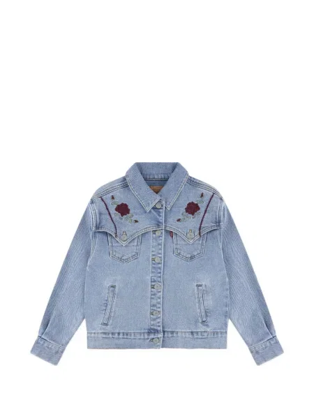 Kurtka dziecięca Levi's niebieska