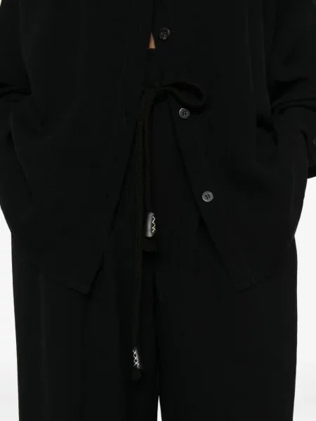 Pantaloni Nanushka negru