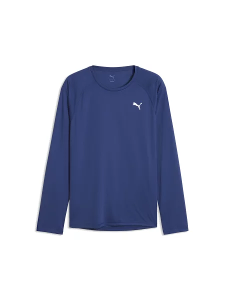 PUMA MÄ™ska sportowa koszulka treningowa z dÅ‚ugim rÄ™kawem Essentials Akcesoria S niebieski