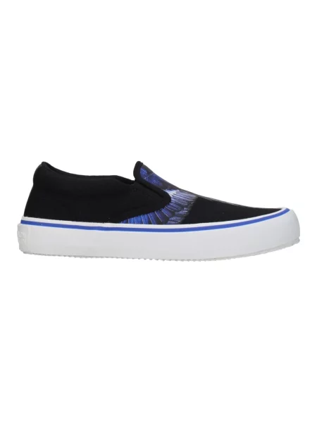 Sneakersy Marcelo Burlon County Of Milan wsuwane skórzane czarne