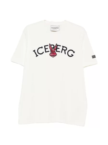 Tricou Iceberg cu autograf alb