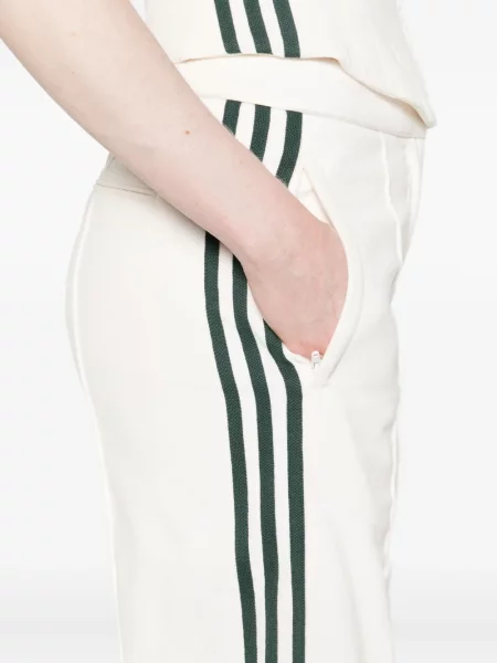 Pantaloni Adidas cu dungi alb
