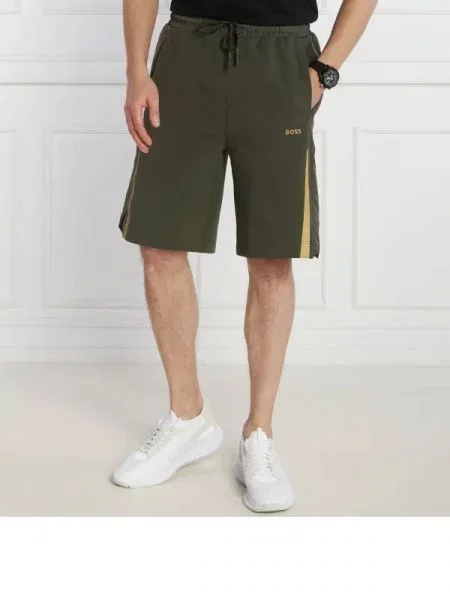 BOSS GREEN Rövidnadrág Headlon | Relaxed fit zöld