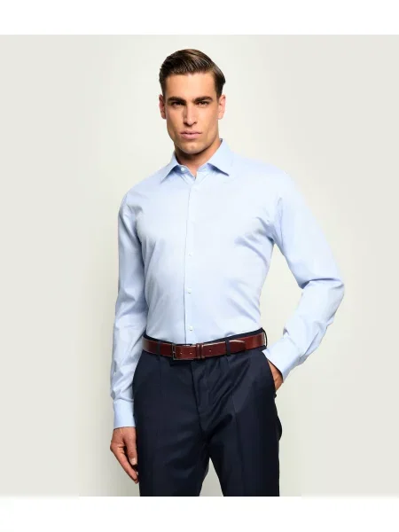 BOSS BLACK Cămașă | easy iron negru