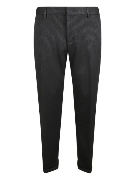 Pantaloni Dondup cu dungi gri