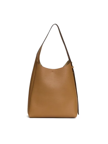 Torebka hobo Tory Burch skórzana brązowa