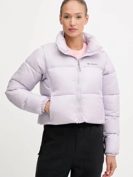 Columbia geacă Puffect Colorblock violet
