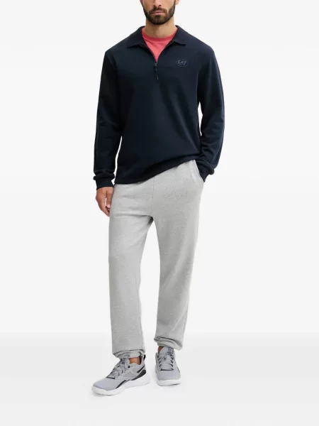 Μπλούζα Ea7 Emporio Armani με αυτόγραφο ροζ