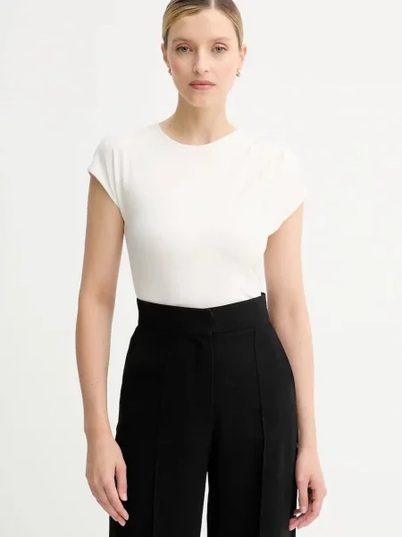 Tričko Calvin Klein béžová