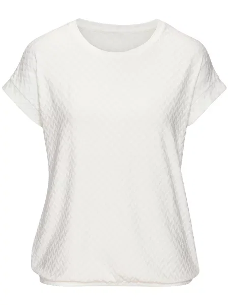 VIVANCE Tricou murdar alb