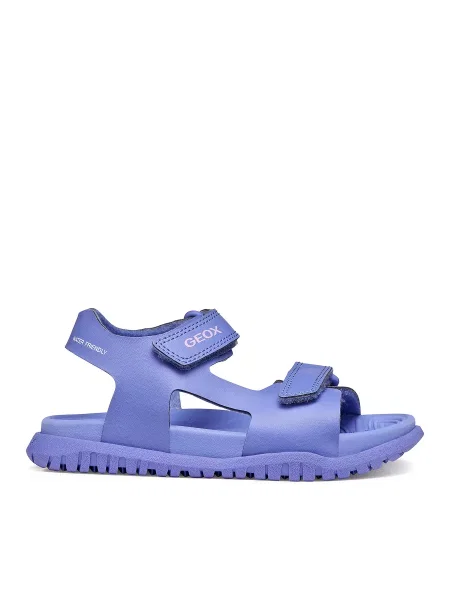 Sandali Geox J Sandal Fusbetto Gi S vijolična